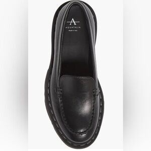 Aquatalia Hayley Water Resistant Platform Loafer